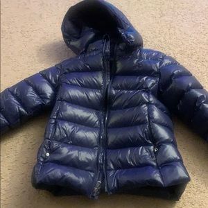 Polo Girls Navy Puffer Jacket